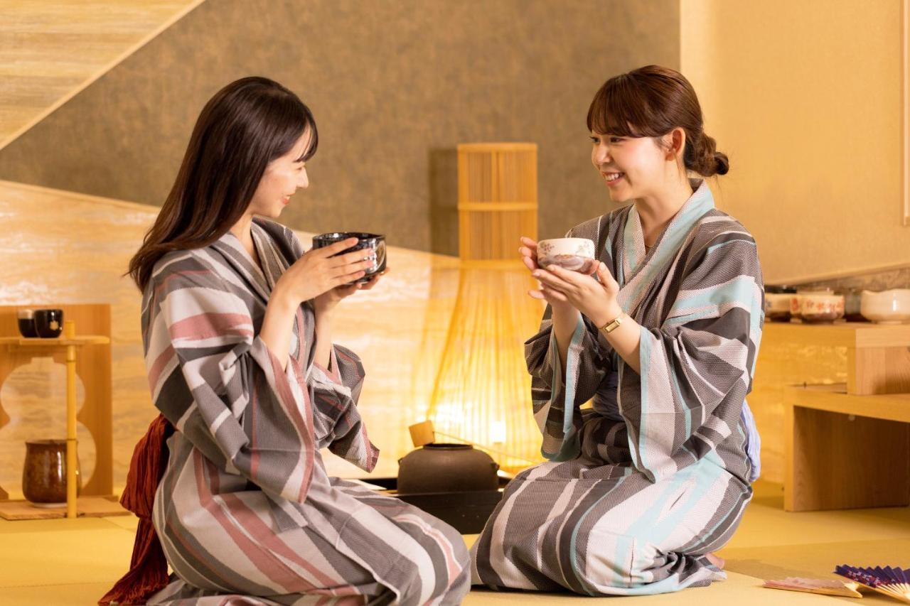 Yamanakaonsen Ohanami Kyubei Kaga  Exterior foto