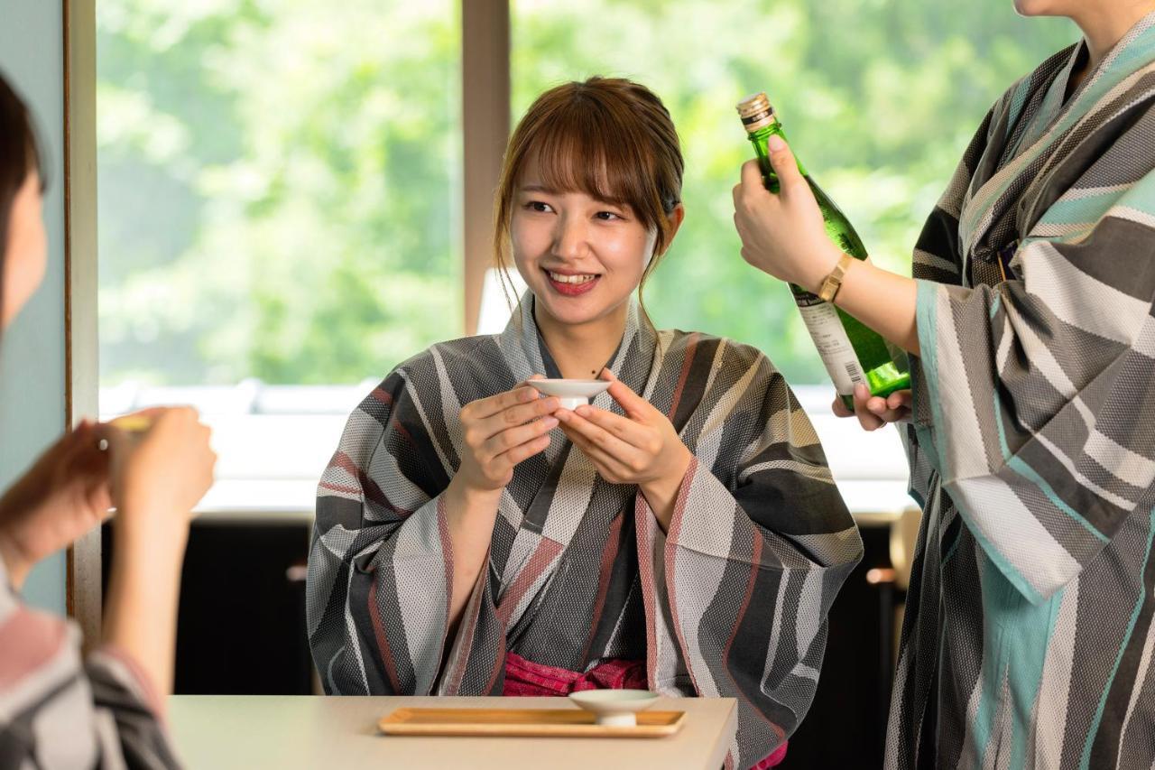 Yamanakaonsen Ohanami Kyubei Kaga  Exterior foto