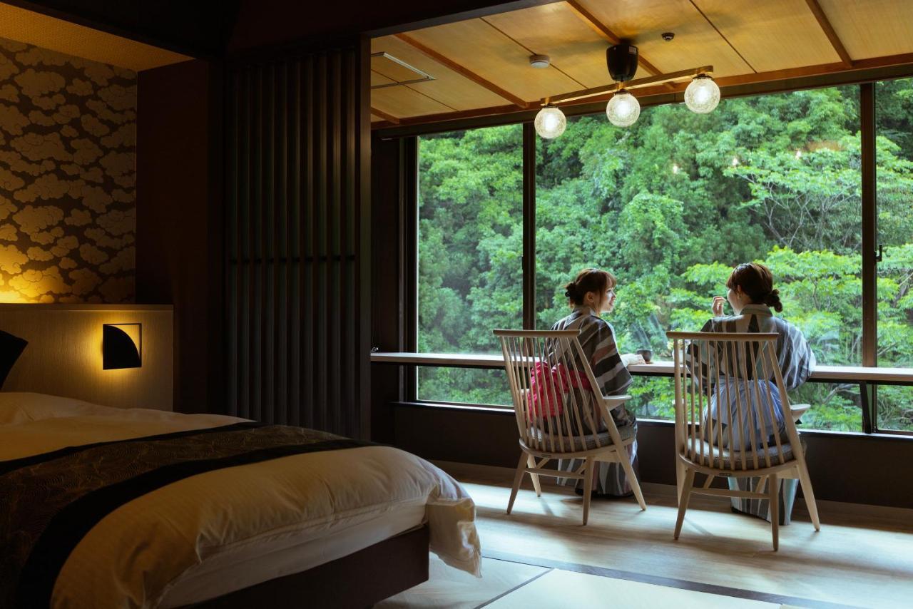 Yamanakaonsen Ohanami Kyubei Kaga  Exterior foto