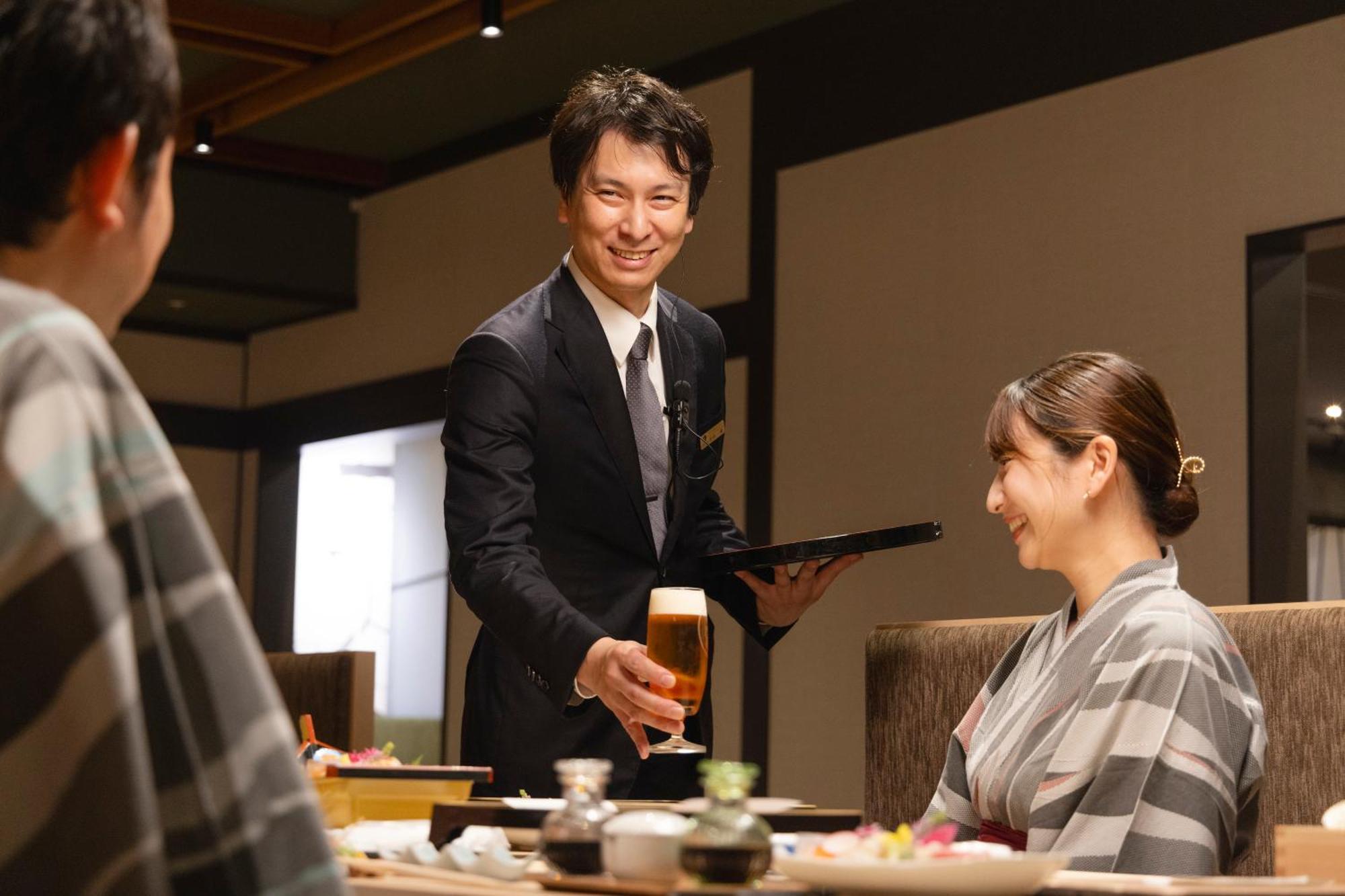 Yamanakaonsen Ohanami Kyubei Kaga  Exterior foto